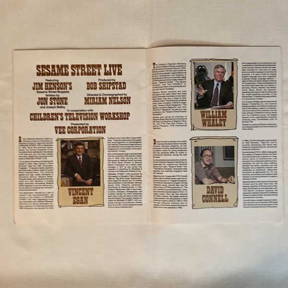 Vintage Sesame Street Live! Program - Picture 5 of 9